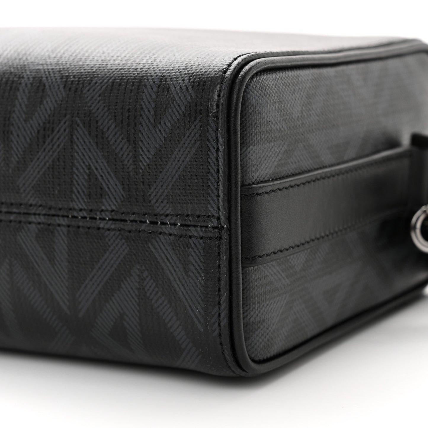 Coated Canvas CD Diamond Lingot 22 Bag Black