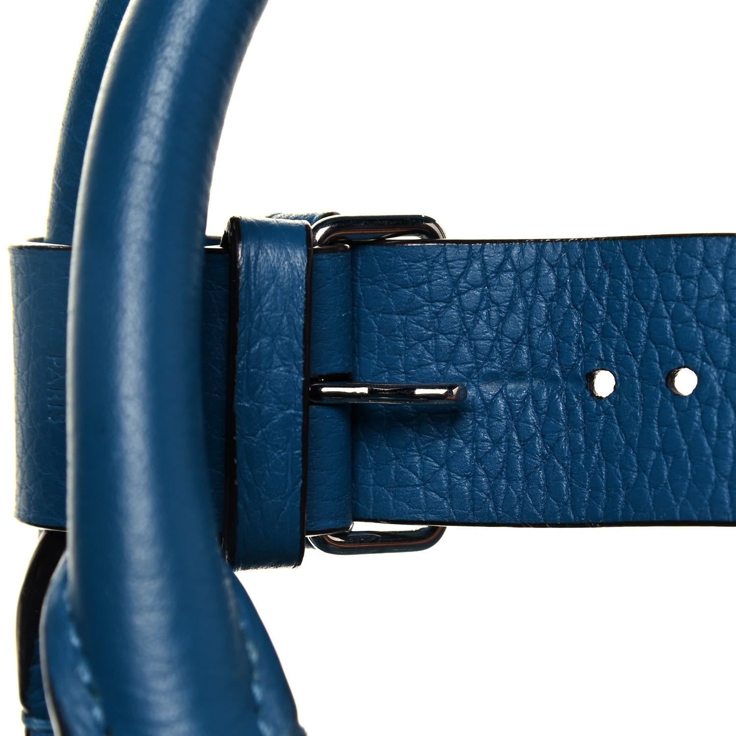 Louis Vuitton Taurillon Keepall Bandouliere 45 Bleu Canard 16 of 21