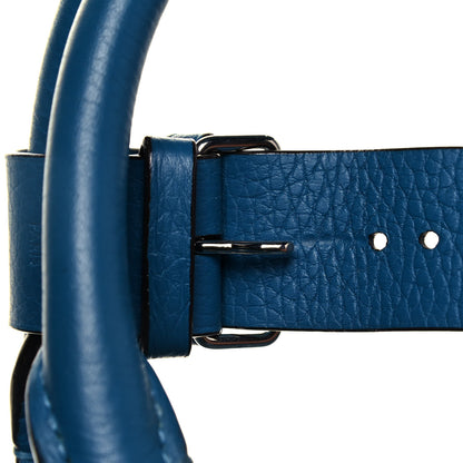 Louis Vuitton Taurillon Keepall Bandouliere 45 Bleu Canard 16 of 21