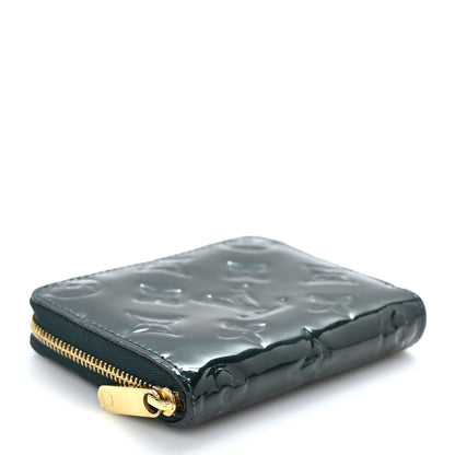 Louis Vuitton Vernis Zippy Coin Purse Blue Nuit 4 of 6
