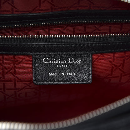 Christian Dior Lambskin Cannage Large Lady Dior Black 6 of 11