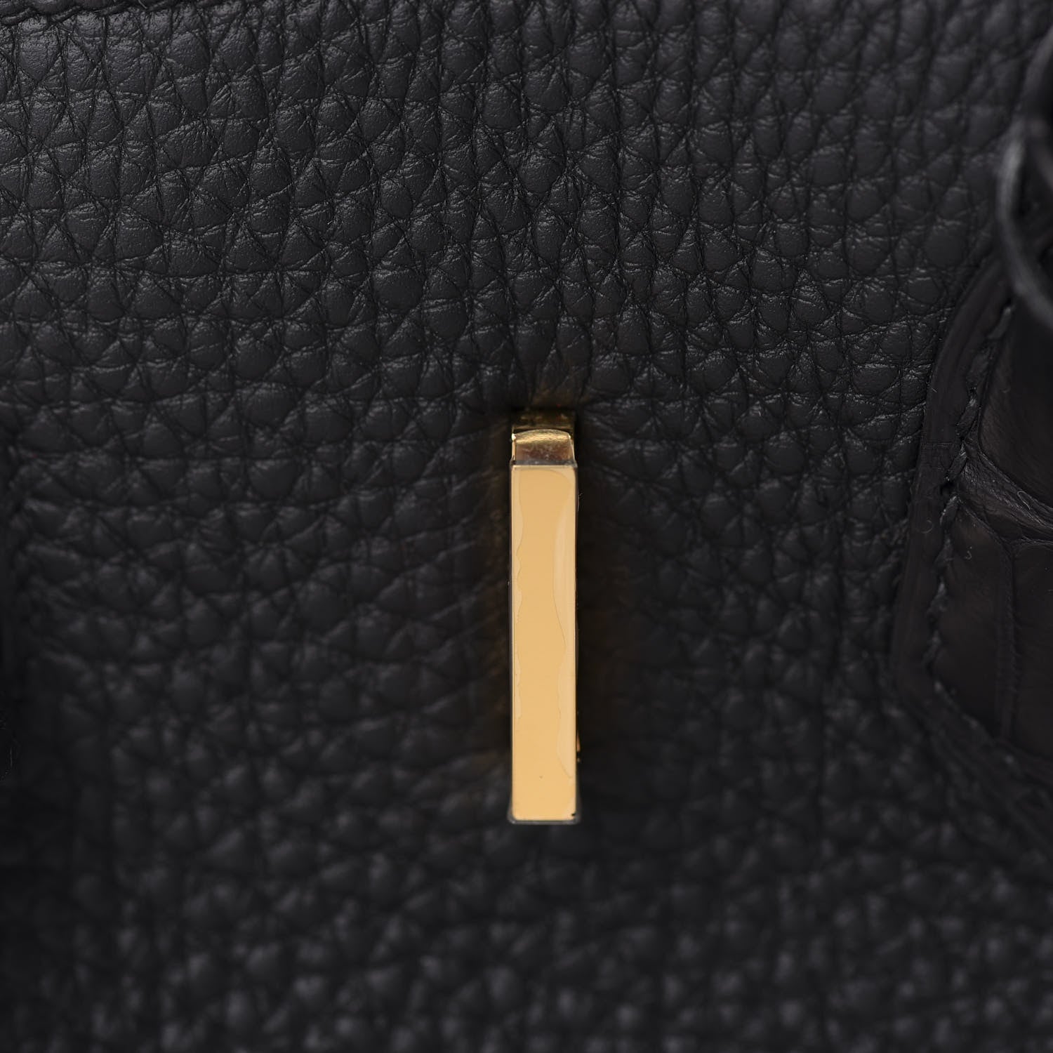 Hermes Togo Matte Alligator Birkin Touch 30 Black 26 of 36
