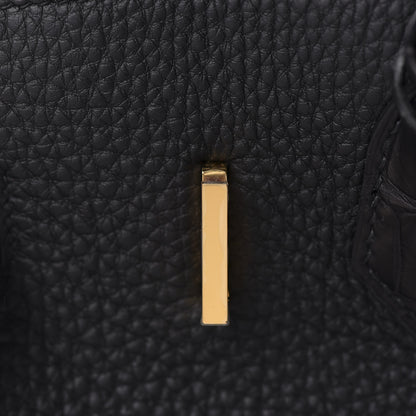 Hermes Togo Matte Alligator Birkin Touch 30 Black 26 of 36