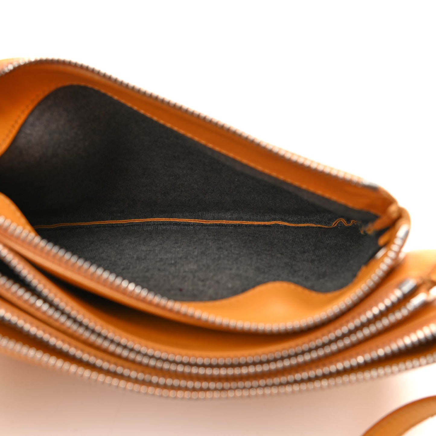 Lambskin Small Trio Crossbody Bag Sunflower