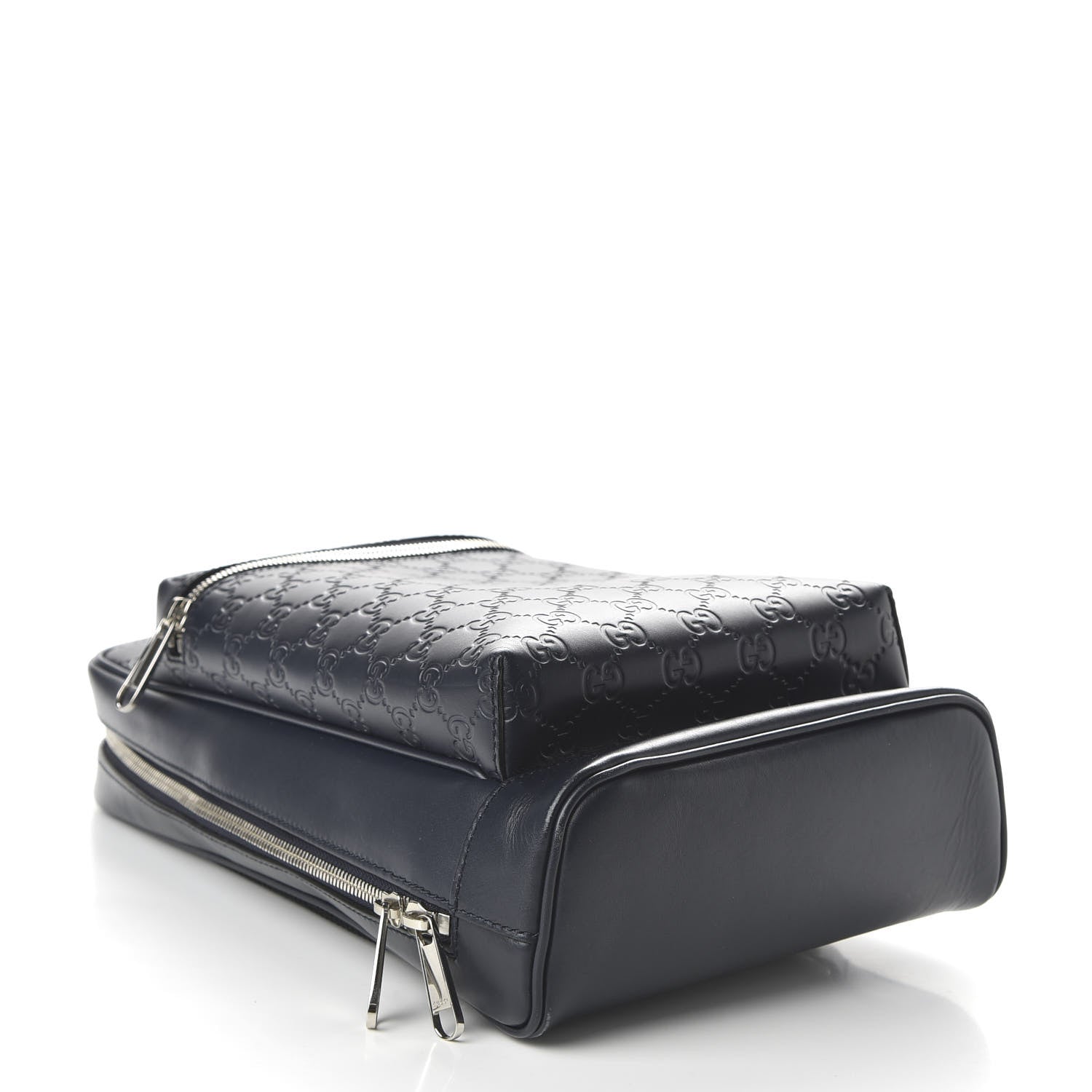 Gucci Guccissima Sling Backpack Blue 3 of 9