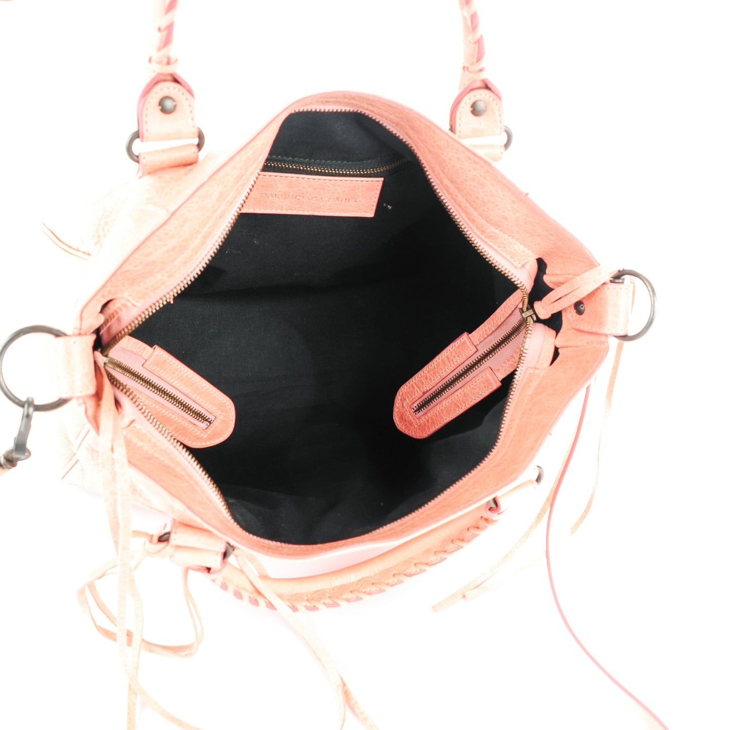 Agneau Classic Hardware Velo Vieux Rose