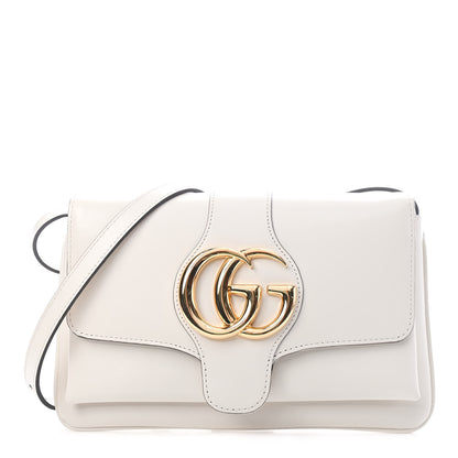Gucci Calfskin Small Arli Flap Shoulder Bag Mystic White 1 of 9