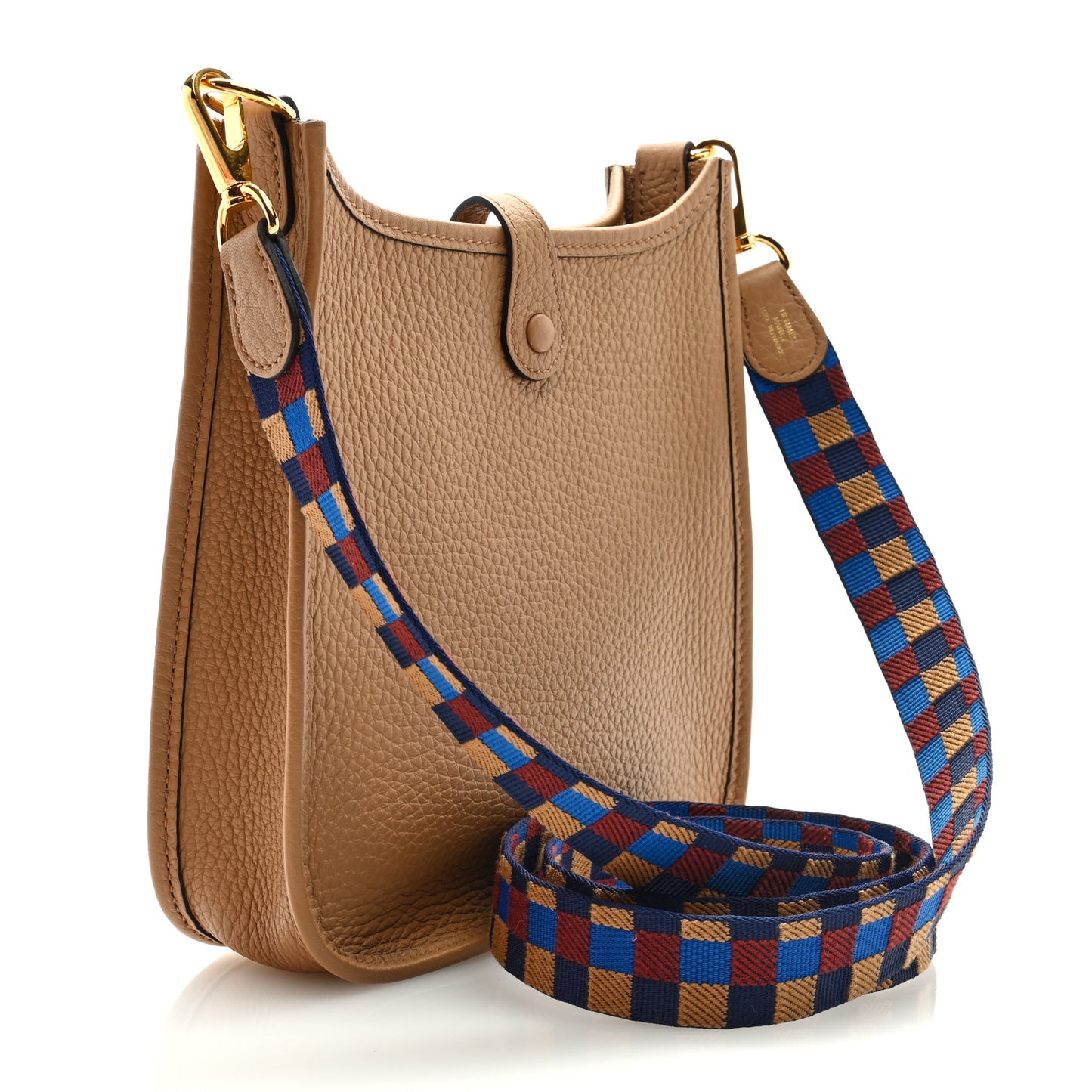 Taurillon Clemence Maxi Quadrille Evelyne TPM Chai Bleu Rouge H Bleu Saphir