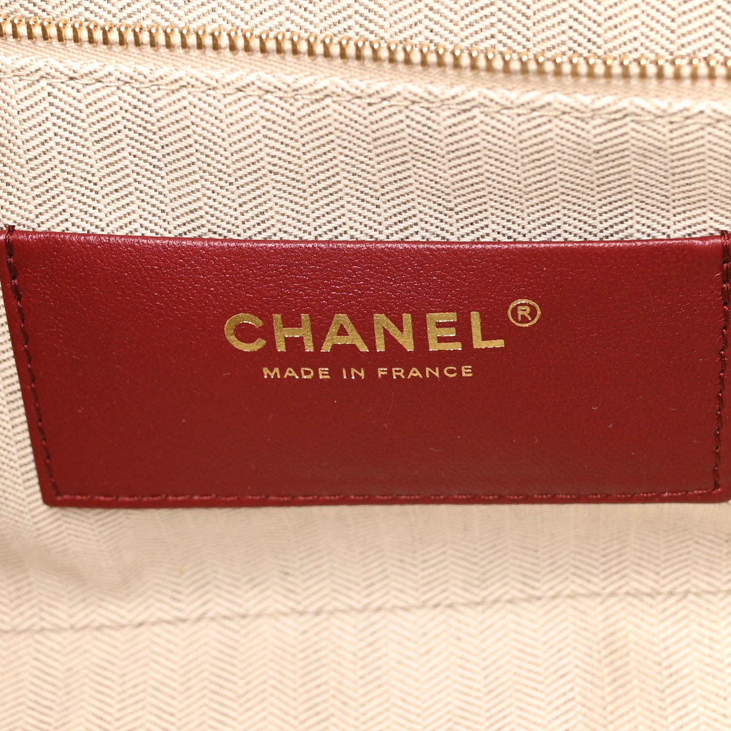 Chanel Suede Calfskin Quilted Camerissimo Case Beige 6 of 11