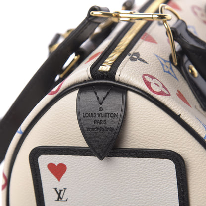 Louis Vuitton Game On Speedy Bandouliere 25 White 6 of 9