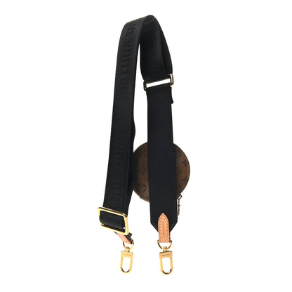 Louis Vuitton Reverse Monogram Multi Pochette Accessories Bandouliere Shoulder Strap Black 2 of 5