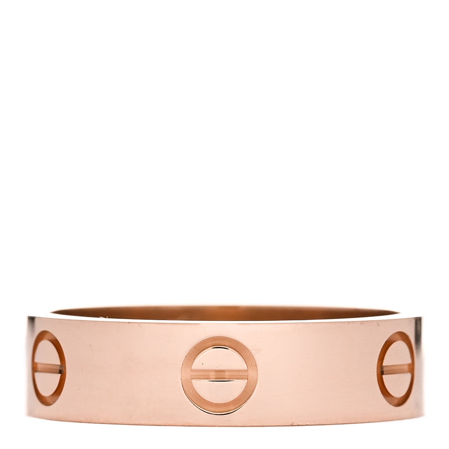 18K Pink Gold 5.5mm LOVE Ring 59 8.75
