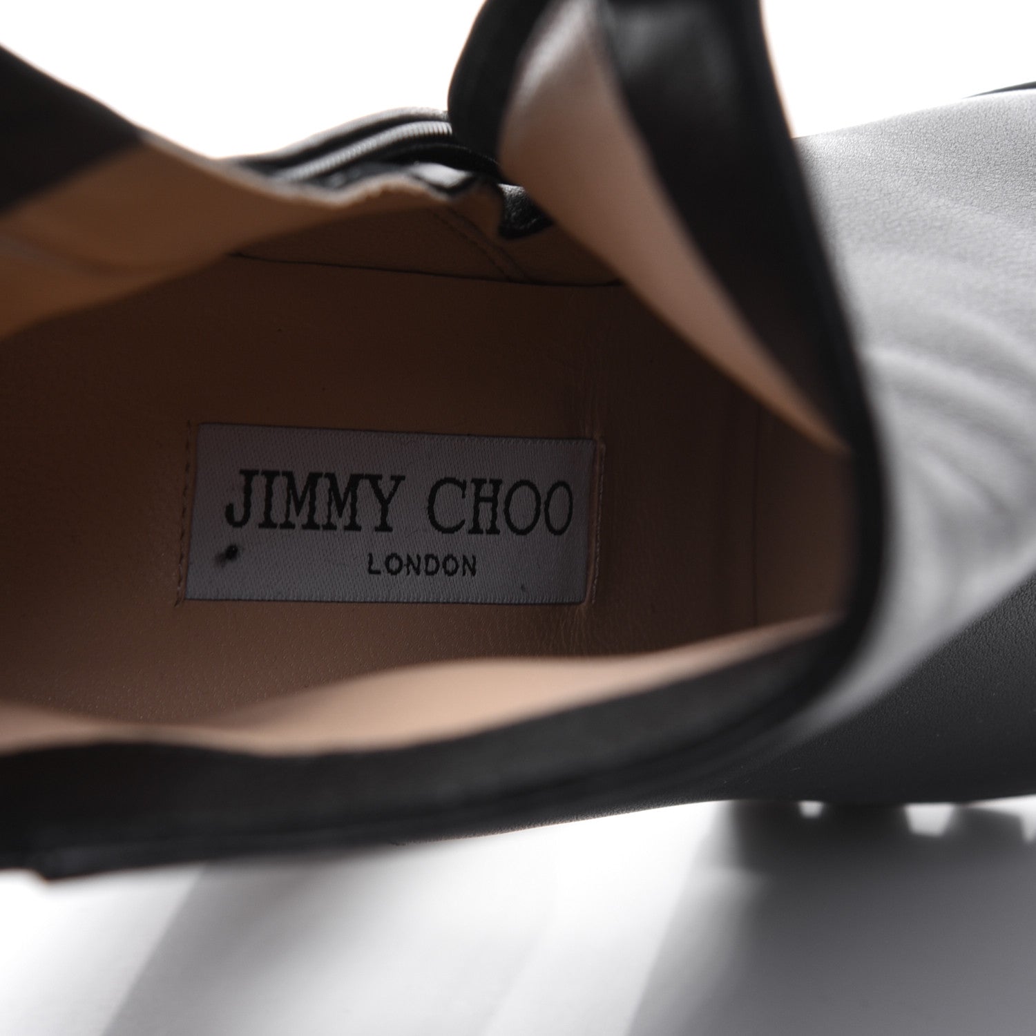 Jimmy Choo Calfskin Madra 130 Ankle Booties 37.5 Black 7 of 10