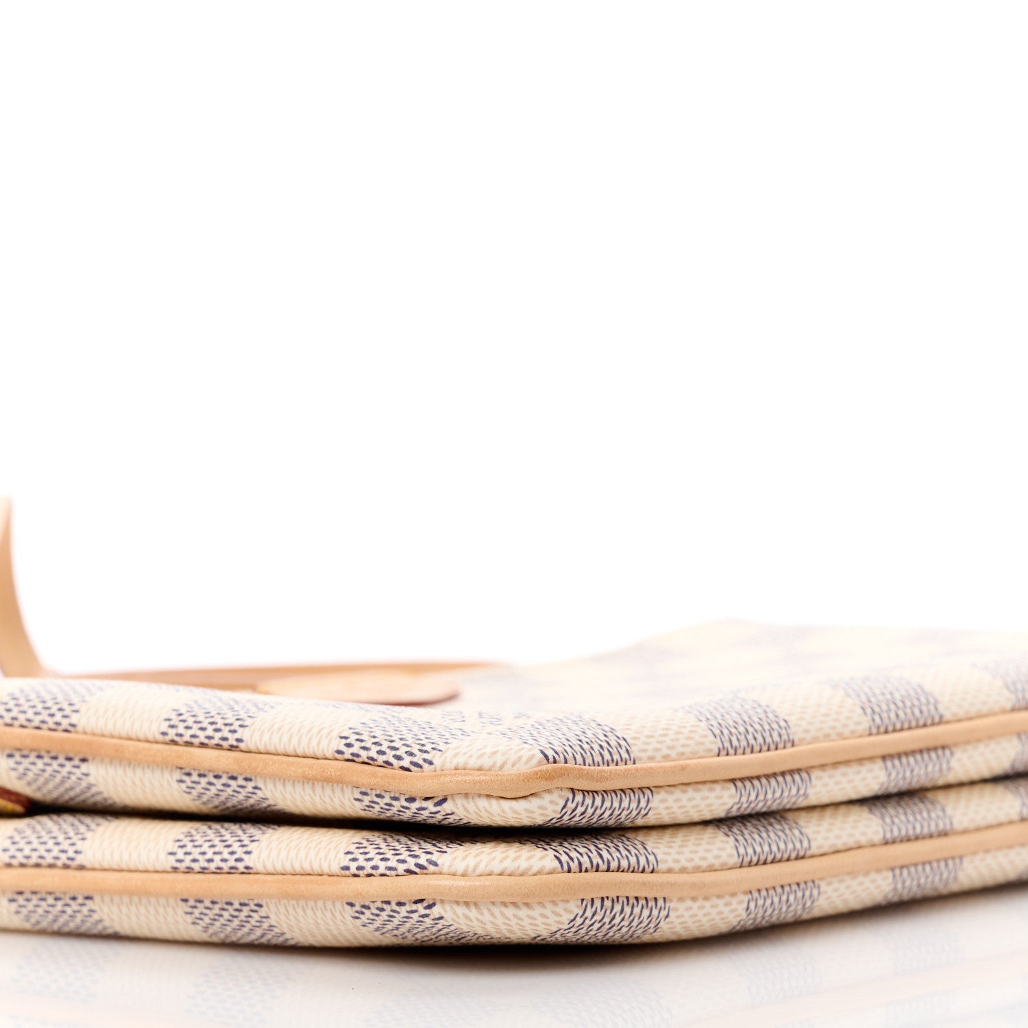 Louis Vuitton Damier Azur Double Zip Pochette 12 of 15