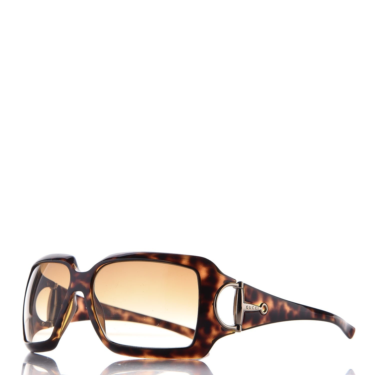 Gucci Horsebit Sunglasses 2562/S Tortoise 1 of 9