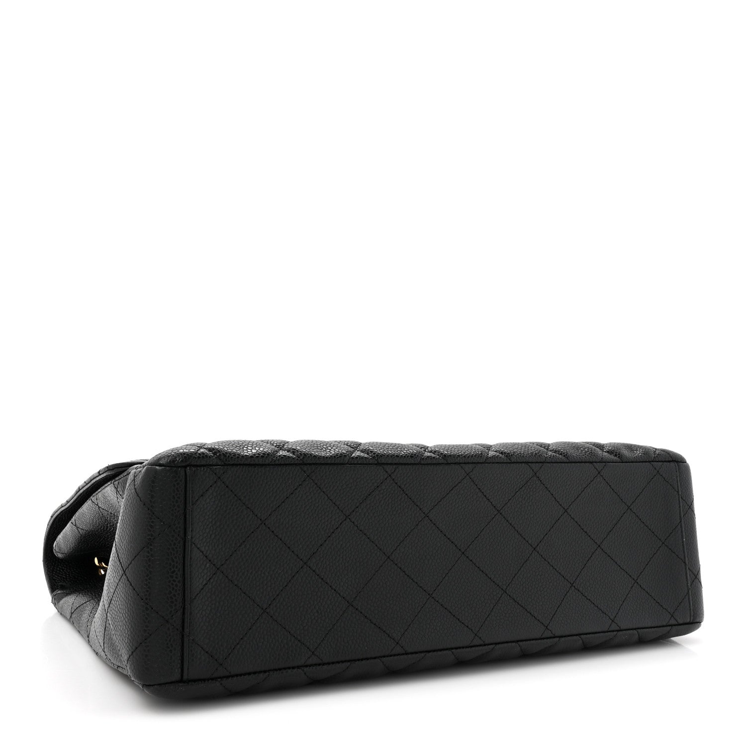 Chanel Caviar Quilted Maxi Single Flap Black 4 of 11