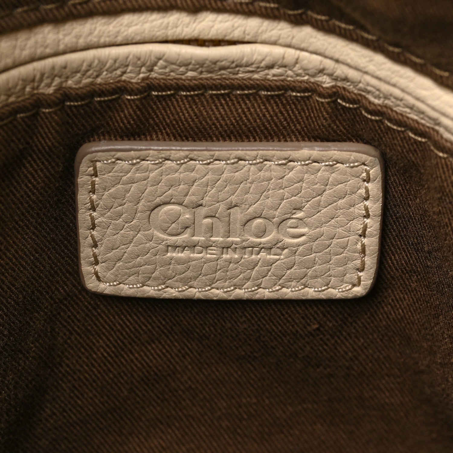 Chloe Calfskin Medium Marcie Satchel Cream 6 of 14