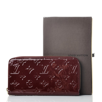 Louis Vuitton Vernis Zippy Wallet Griotte 8 of 8
