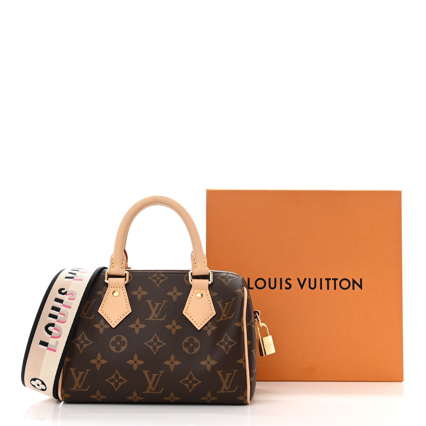Monogram Speedy Bandouliere 20 Black