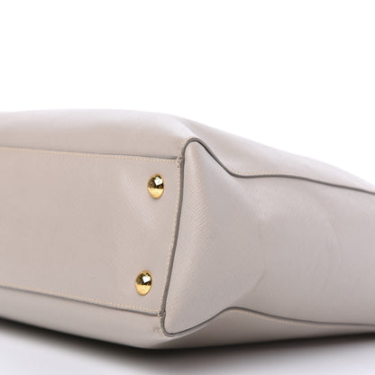 Prada Saffiano Soft Calfskin Tote Argilla 7 of 10