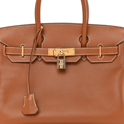 Hermes Courchevel Birkin 30 Gold 8 of 21