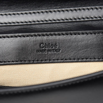 Chloe Calfskin Suede C Clutch With Chain Black 5 of 13