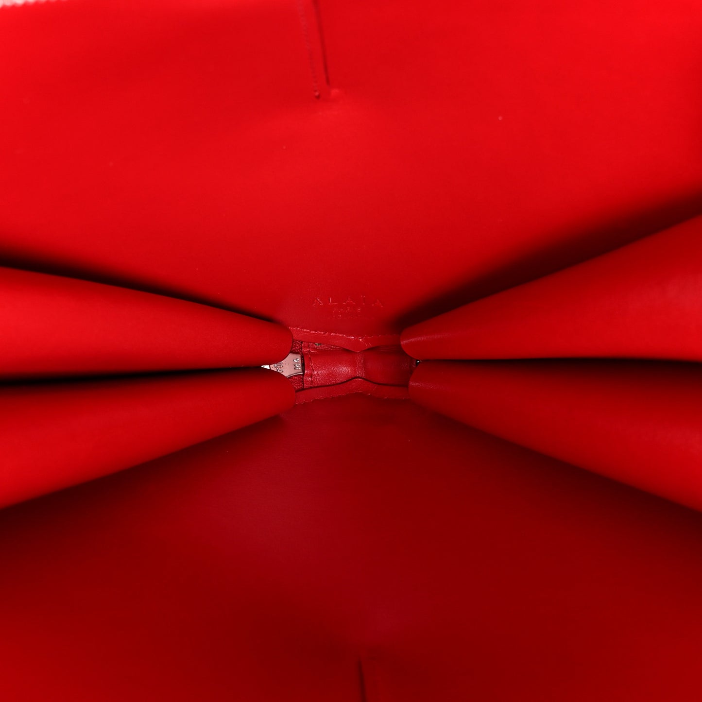 Lux Calfskin Le Coeur Bag Lacquer Red