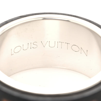 Louis Vuitton Damier Wood Brass Ring 56 7.5 Brown 4 of 5