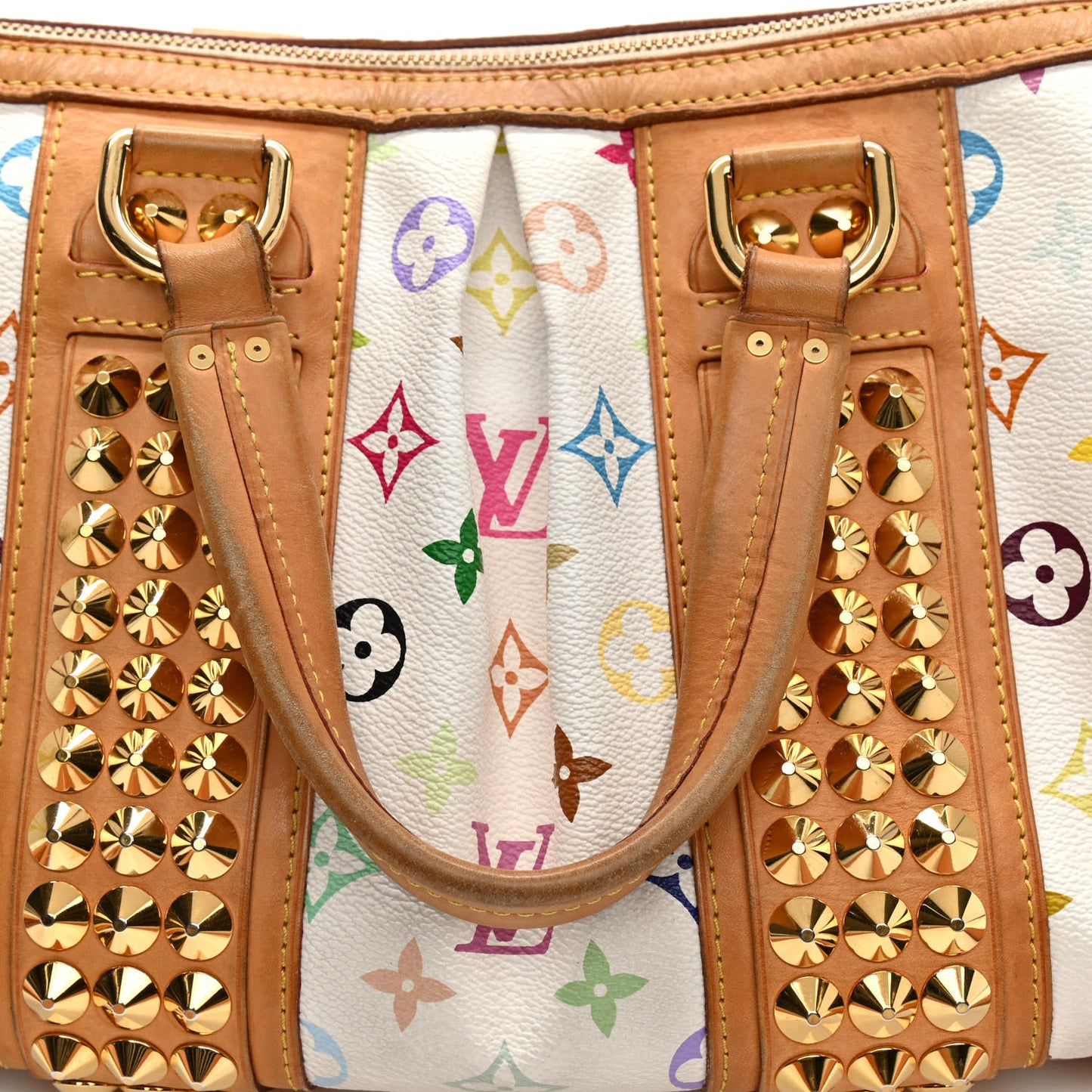 Monogram Multicolor Courtney GM White