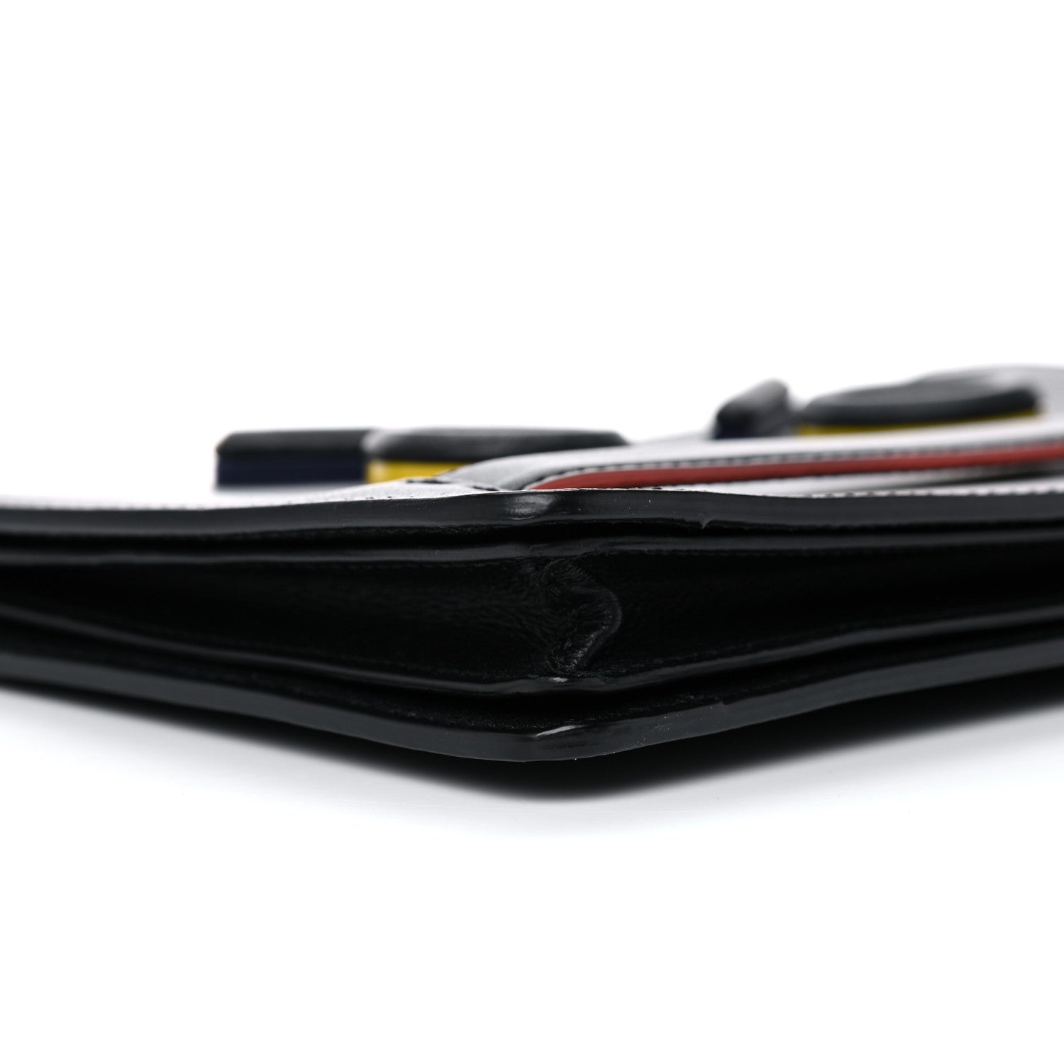 Fendi Faces Slim Clutch Black 10 of 13