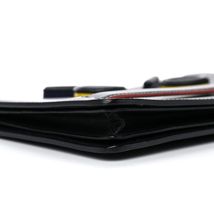 Fendi Faces Slim Clutch Black 10 of 13