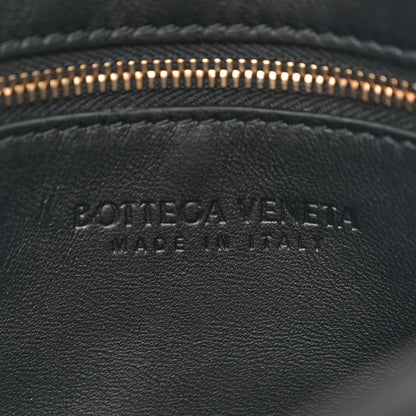 Bottega Veneta Lambskin Maxi Intrecciato Cassette Crossbody Bag Black 6 of 10