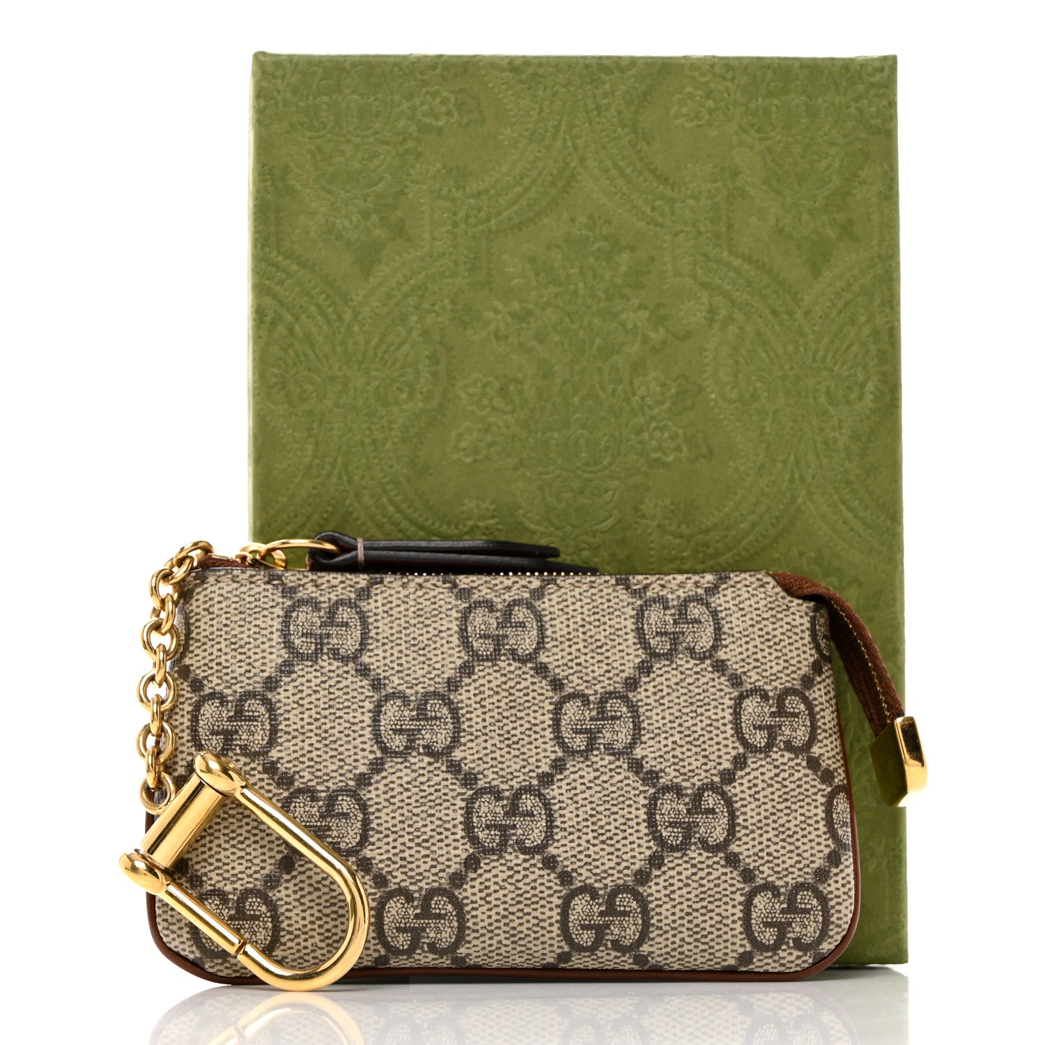 Gucci GG Supreme Monogram Key Case Brown 8 of 8