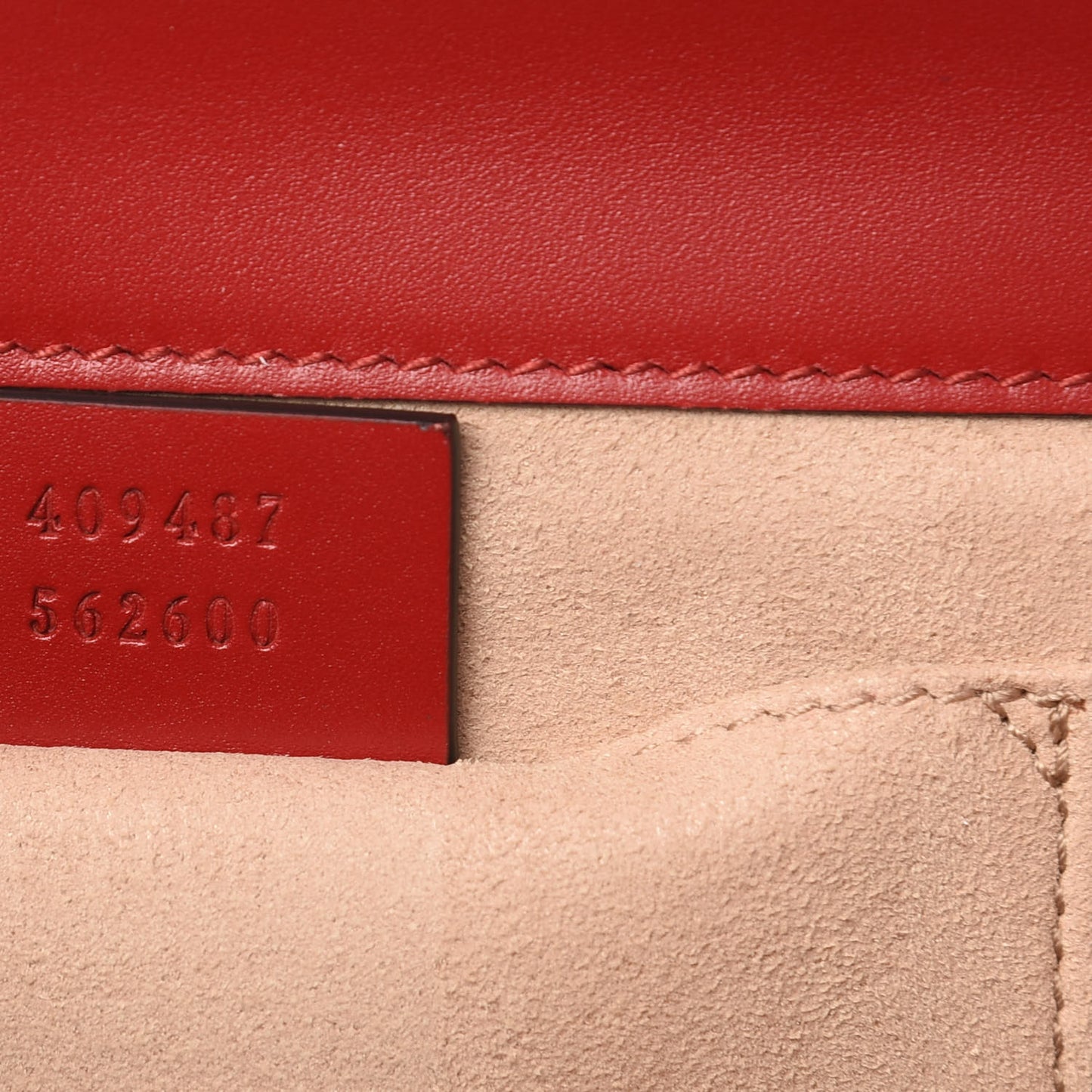 Guccissima Small Padlock Shoulder Bag Hibiscus Red