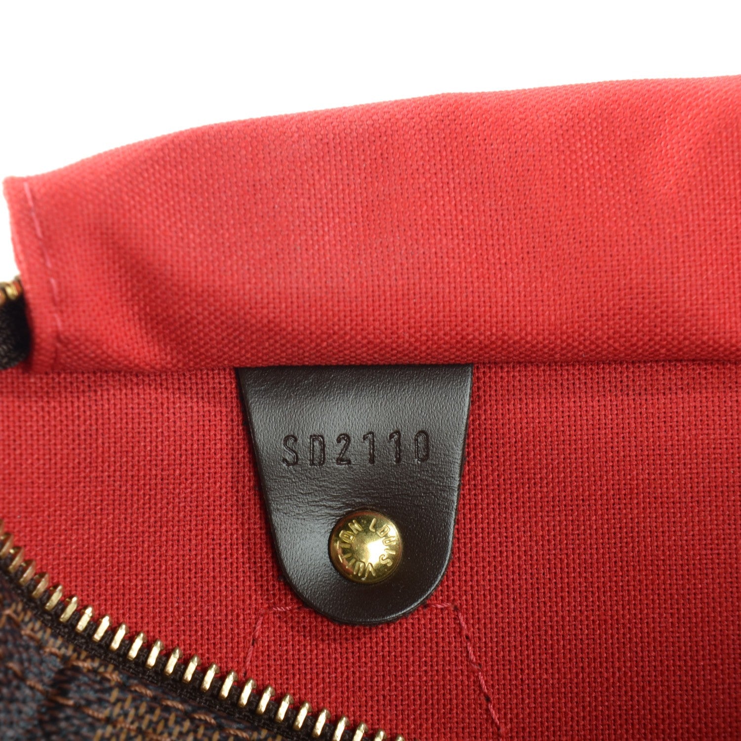 Louis Vuitton Damier Ebene Speedy 25 6 of 8