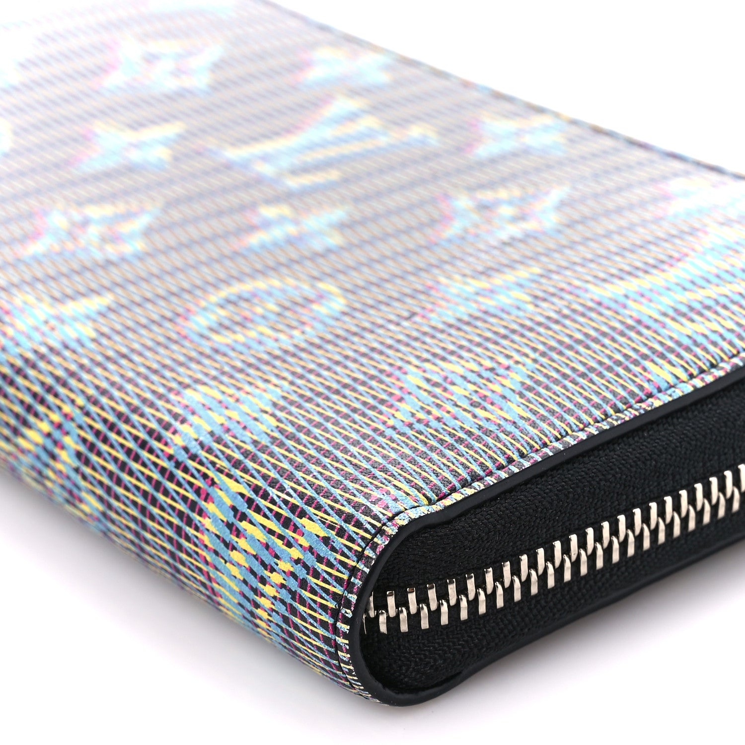 Louis Vuitton Calfskin Monogram LV Pop Zippy Wallet Blue 10 of 10