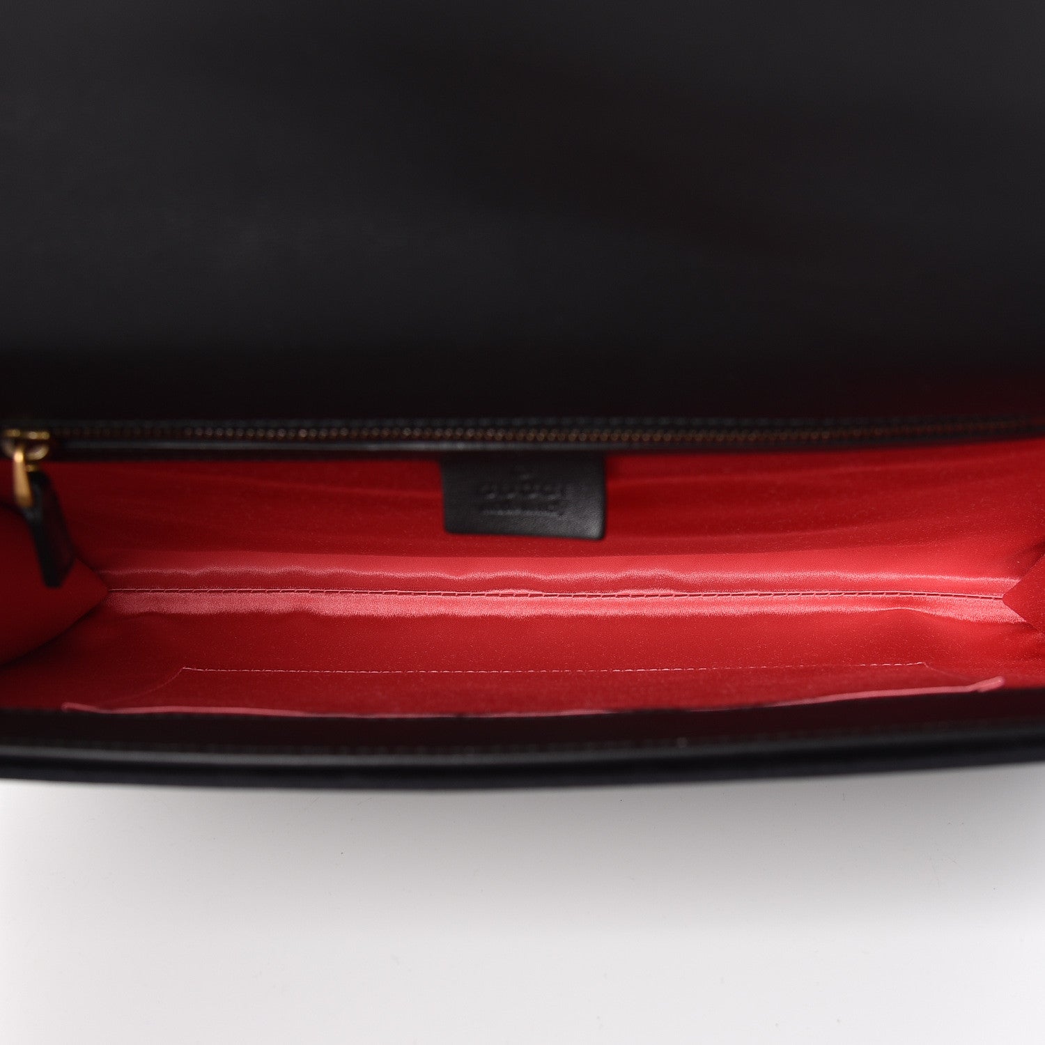 Gucci Velvet Matelasse GG Marmont Clutch Black 5 of 8