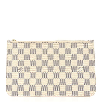 Louis Vuitton Damier Azur Neverfull MM GM Pochette 1 of 10