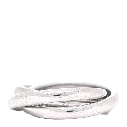 Tiffany Sterling Silver Interlocking Ring 52 6 3 of 4