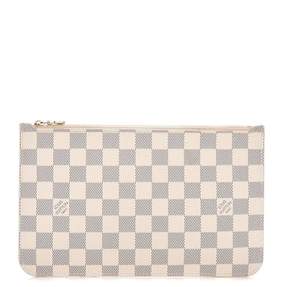 Louis Vuitton Damier Azur Neverfull MM GM Pochette 1 of 7