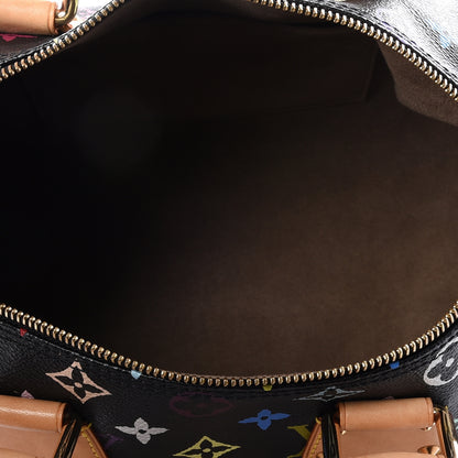 Louis Vuitton Monogram Multicolor Speedy 30 Black 4 of 12