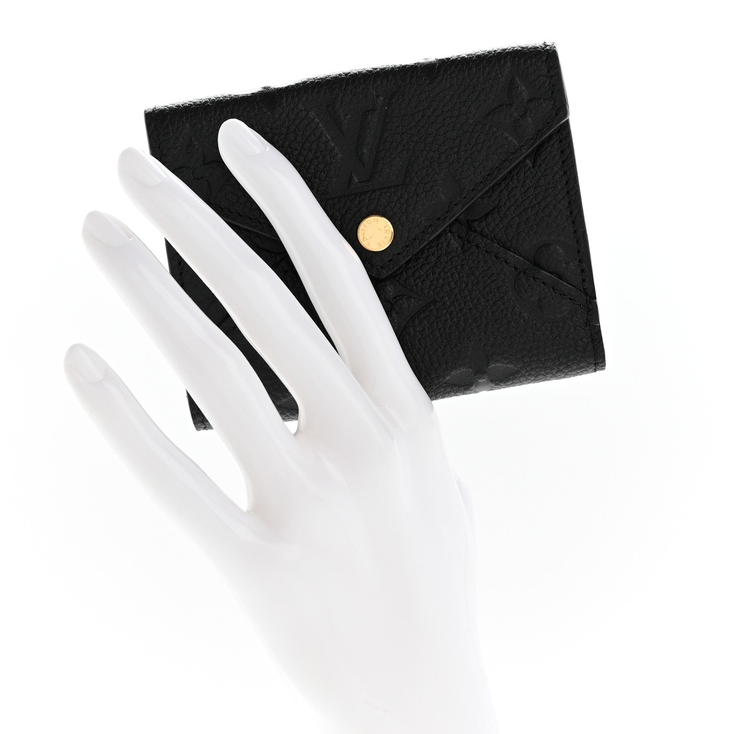 Louis Vuitton Empreinte Celeste Wallet Black 2 of 6