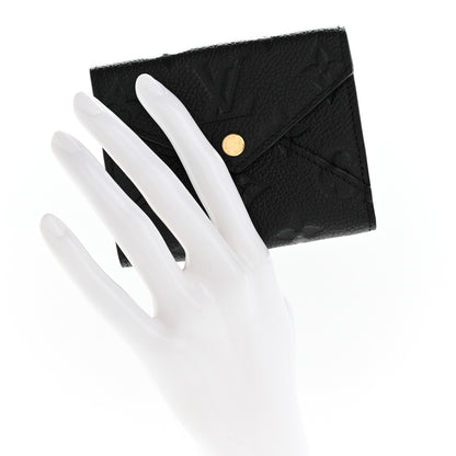Louis Vuitton Empreinte Celeste Wallet Black 2 of 6