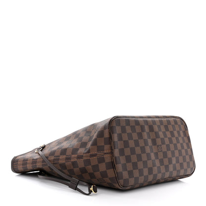 Louis Vuitton Damier Ebene Neo Neverfull MM Rose Ballerine 4 of 10