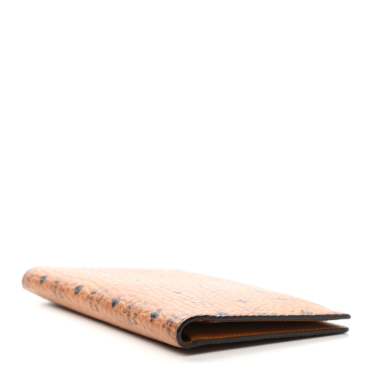 MCM Visetos Bi-Fold Long Wallet Cognac 4 of 7