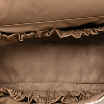 Gucci Piuma Calfskin Jumbo GG Embossed Small Toiletry Case Good Taupe 5 of 10