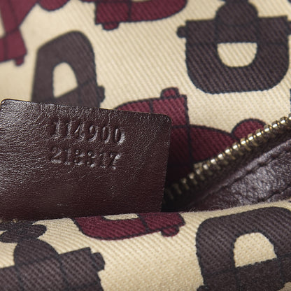 Gucci Guccissima Large Horsebit Chain Hobo Chocolate 7 of 20