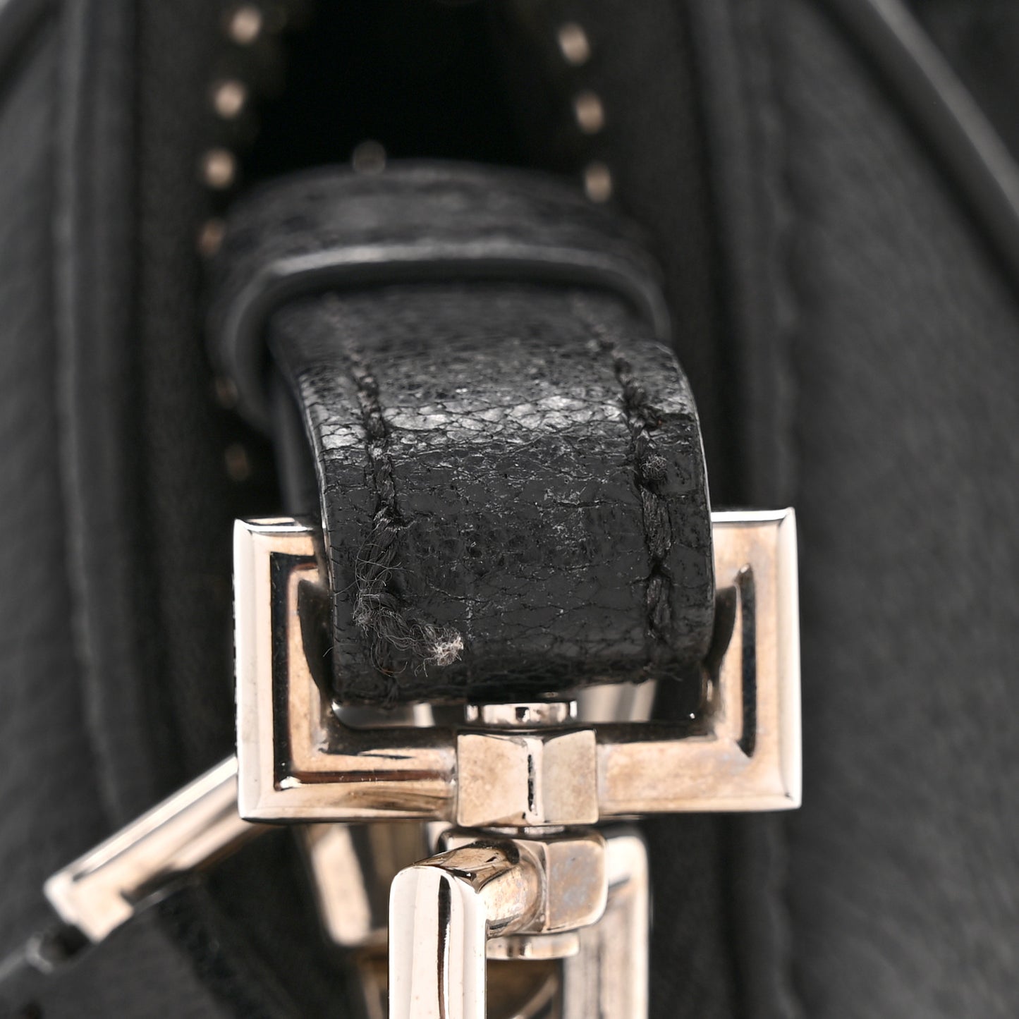 Sugar Goatskin Mini Antigona Black