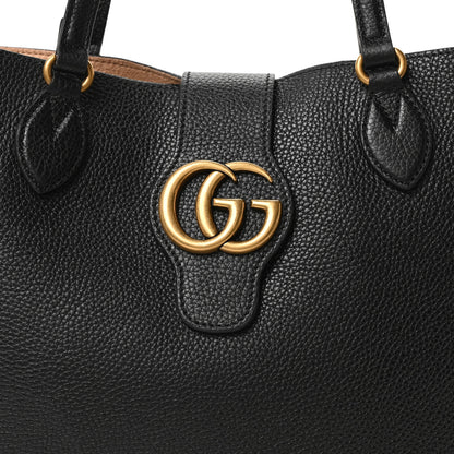 Gucci New Sakai Calfskin Lux Small Dahlia Tote Black 9 of 11