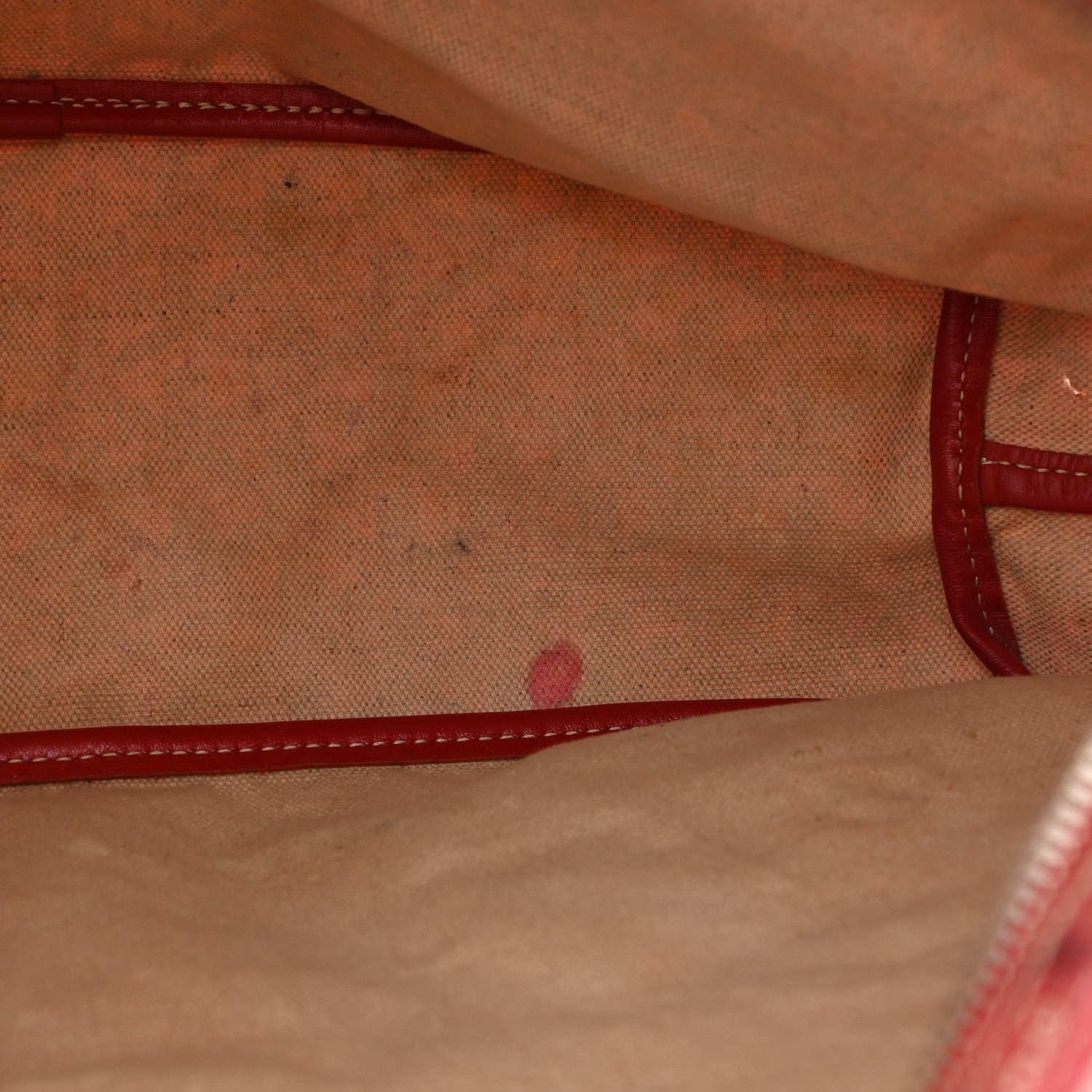 Goyard Goyardine Fidji Zip Hobo Red 13 of 20
